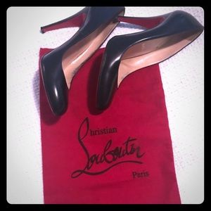 Black Christian Louboutins